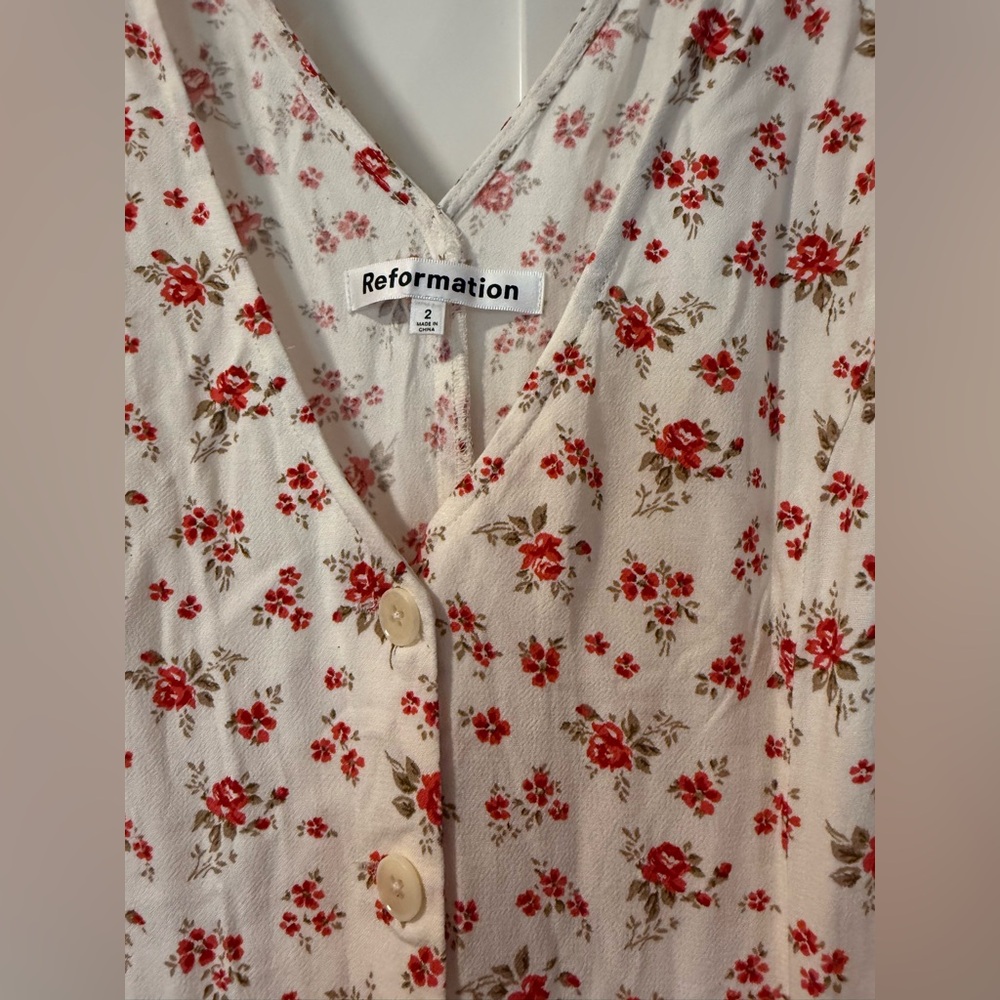 Reformation Luke Dress: Collette Size 2 - Picture 7 of 10